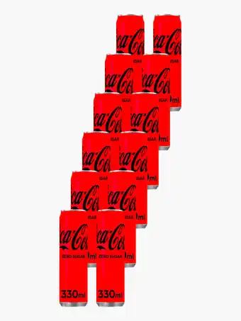 Flink Coca Cola Zero 33cl 12x aanbieding