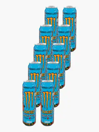 Flink Monster Energy Mango Loco 50cl 10x aanbieding