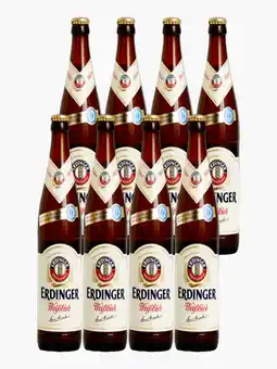 Flink Erdinger Weißbier 0,5l (5,3 % vol.) MW 8x aanbieding