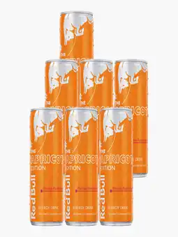 Flink Red Bull Energy Drink Abrikoos-Aardbei 25cl 7x aanbieding