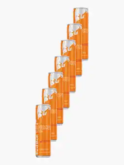 Flink Red Bull Energy Drink Abrikoos-Aardbei 25cl 7x aanbieding