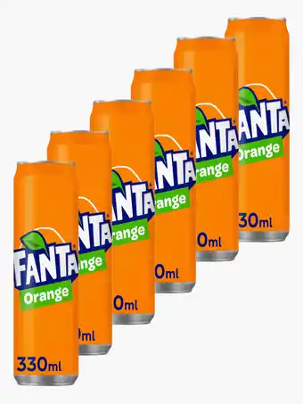 Flink Fanta Orange 33cl 6x aanbieding