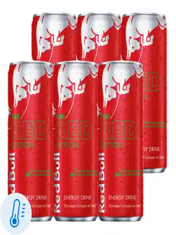 Flink Red Bull Energy Drink Watermeloen 25cl 6x aanbieding