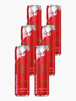 Flink Red Bull Energy Drink Watermeloen 25cl 6x aanbieding
