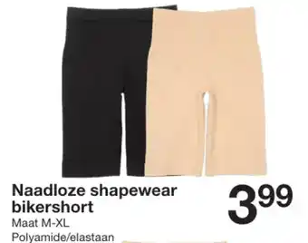 Zeeman Naadloze shapewear bikershort aanbieding