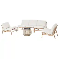 IKEA TvarÖ / frÖsÖn Loungeset 5-zits, buiten, beige aanbieding