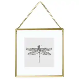 IKEA Lerboda Fotolijst, goudkleur, 16x16 cm aanbieding