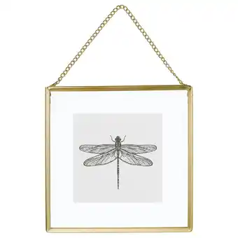 IKEA Lerboda Fotolijst, goudkleur, 16x16 cm aanbieding