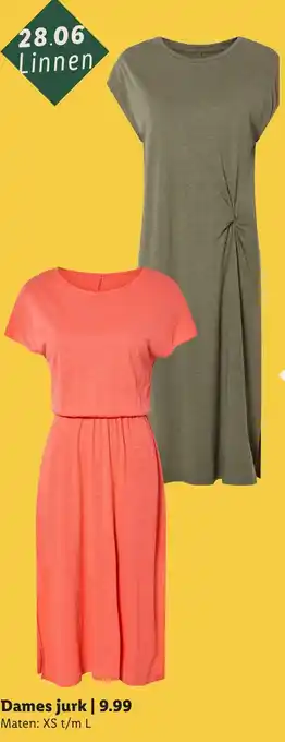 Lidl Dames jurk aanbieding