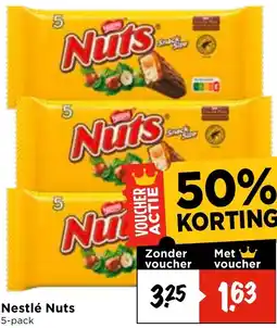 Vomar Voordeelmarkt Nestlé Nuts aanbieding
