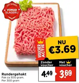 Vomar Voordeelmarkt Rundergehakt aanbieding