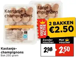 Vomar Voordeelmarkt Kastanjechampignons aanbieding