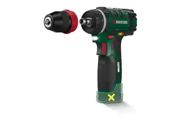 Lidl PARKSIDE Accu-boormachine 12 V zonder accu en lader aanbieding