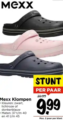 Vomar Voordeelmarkt Mexx Klompen aanbieding