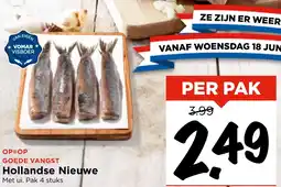 Vomar Voordeelmarkt Hollandse Nieuwe aanbieding