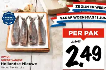 Vomar Voordeelmarkt Hollandse Nieuwe aanbieding