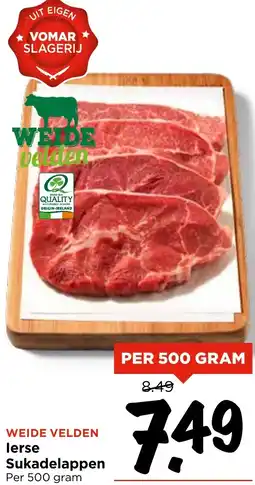 Vomar Voordeelmarkt WEIDE VELDEN lerse Sukadelappen aanbieding
