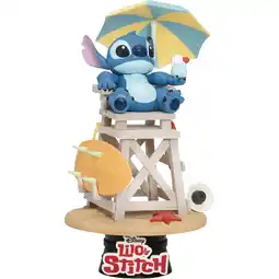 MediaMarkt Beast Kingdom Stitch Summer Vibe Pvc Diorama aanbieding