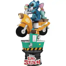 MediaMarkt Beast Kingdom Stitch - Coin Ride Pvc Diorama aanbieding