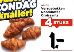 Vomar Voordeelmarkt Versgebakken Roomboter Croissants aanbieding