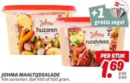 Dekamarkt Johma maaltijdsalade aanbieding