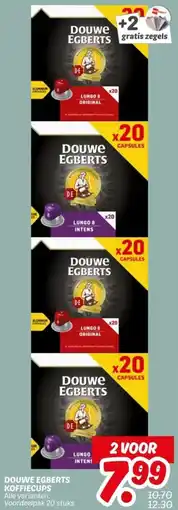 Dekamarkt Douwe egberts koffiecups aanbieding
