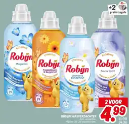 Dekamarkt Robijn wasverzachter aanbieding