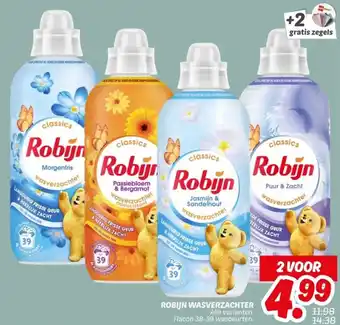 Dekamarkt Robijn wasverzachter aanbieding
