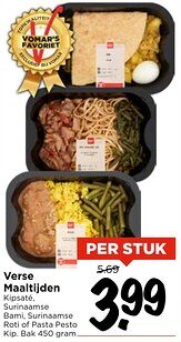 Vomar Voordeelmarkt Verse Maaltijden aanbieding