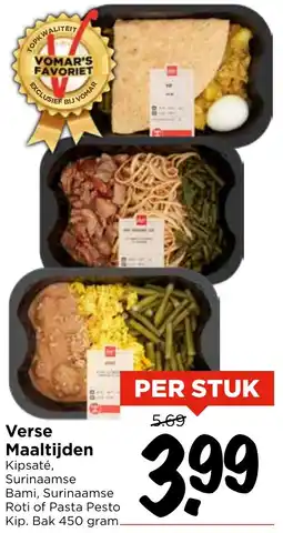 Vomar Voordeelmarkt Verse Maaltijden aanbieding