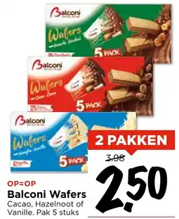 Vomar Voordeelmarkt Balconi Wafers aanbieding