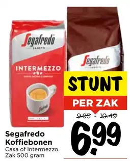 Vomar Voordeelmarkt Segafredo Koffiebonen aanbieding