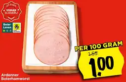Vomar Voordeelmarkt Ardenner Boterhamworst aanbieding