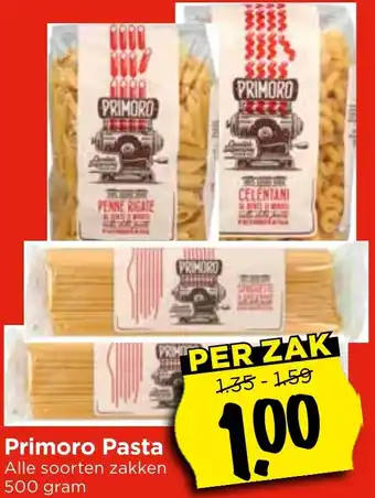 Vomar Voordeelmarkt Primoro Pasta aanbieding