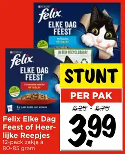 Vomar Voordeelmarkt Felix Elke Dag Feest of Heerlijke Reepjes aanbieding