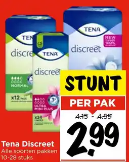 Vomar Voordeelmarkt Tena Discreet aanbieding