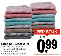 Vomar Voordeelmarkt Luxe Keukentextiel aanbieding