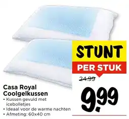 Vomar Voordeelmarkt Casa Royal Coolgelkussen aanbieding