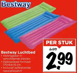 Vomar Voordeelmarkt Bestway Luchtbed aanbieding