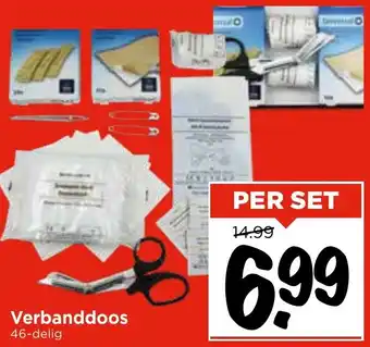 Vomar Voordeelmarkt Verbanddoos aanbieding