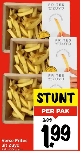 Vomar Voordeelmarkt Verse Frites uit Zuyd aanbieding