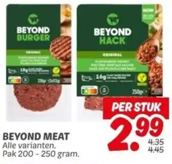 Dekamarkt Beyond meat aanbieding