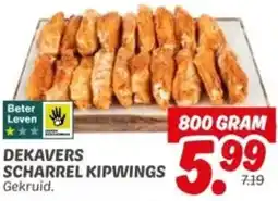 Dekamarkt Dekavers scharrel kipwings aanbieding