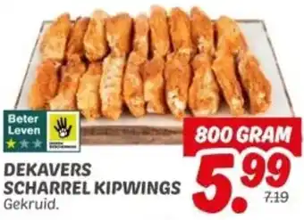 Dekamarkt Dekavers scharrel kipwings aanbieding