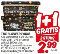 Dekamarkt The flower farm aanbieding