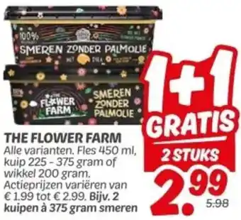 Dekamarkt The flower farm aanbieding