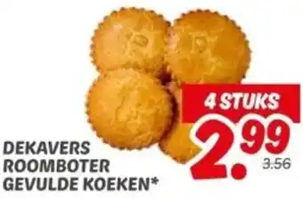 Dekamarkt Dekavers roomboter gevulde koeken aanbieding