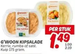 Dekamarkt G'woon kipsalade aanbieding