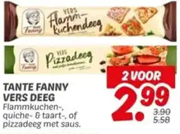 Dekamarkt Tante fanny vers deeg aanbieding