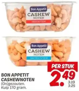 Dekamarkt Bon appetit cashewnoten aanbieding